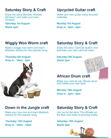 Brierley Hill Library - Summer Reading Challenge: Story and Craft